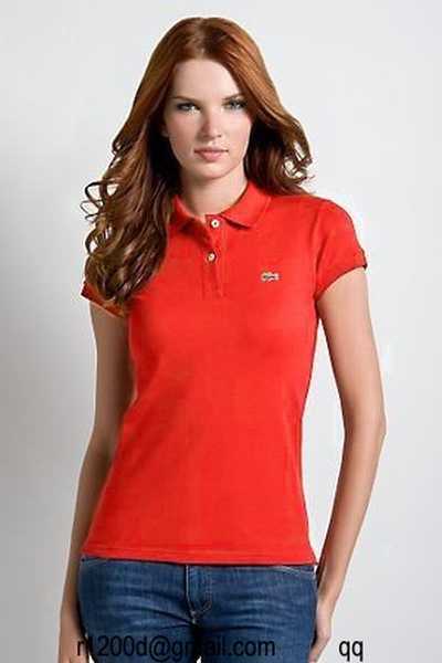 prix polo lacoste femme
